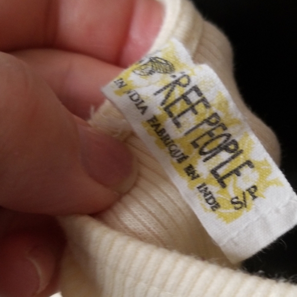 Free People eyelet lace tank top - Picture 5 of 6